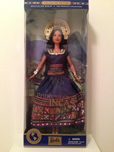 mattel barbie - princess of the incas - dolls of the world - princess collection