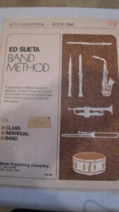 band method: alto saxophone book one