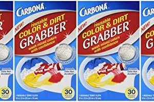 Carbona Color & Dirt Grabber Reusable, 1-Count (Pack of 4)