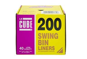 le cube swing bin liners pk200