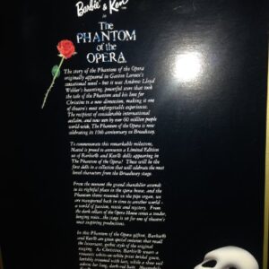 Barbie and Ken Phantom of the Opera Fao Schwartz Limited Collectible Edition