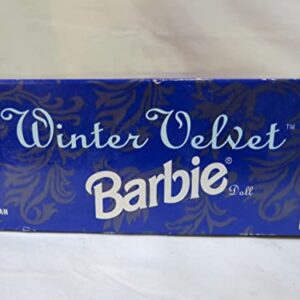 Barbie Special Edition Winter Velvet Doll Caucasian 1st In A Series