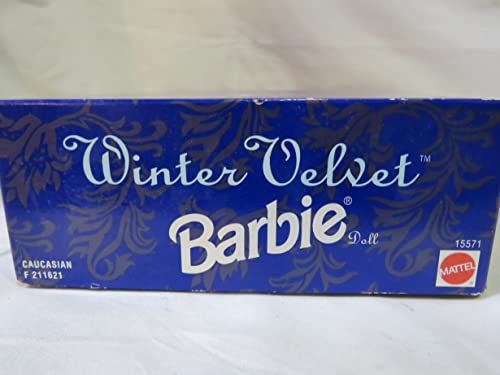 Barbie Special Edition Winter Velvet Doll Caucasian 1st In A Series