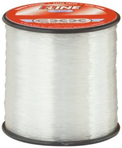 p-line cxx-xtra strong 1/4 size fishing spool (600-yard, 20-pound, crystal clear)