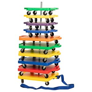 champion sports scooter stacker, yellow
