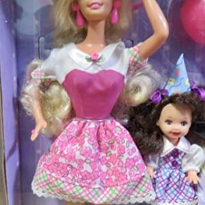 Barbie Birthday Fun KELLY Giftset Special Edition w Barbie, Kelly & Chelsea Dolls & Accessories (1996)