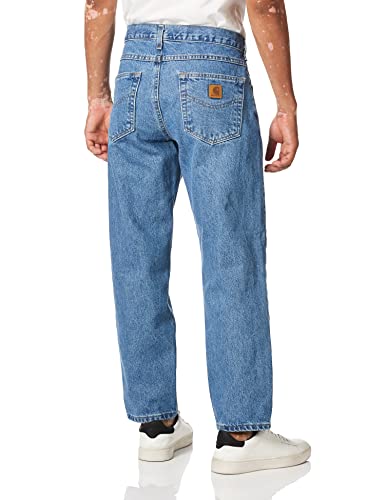 Carhartt Men's Relaxed Fit Heavyweight 5-Pocket Tapered Jean, Stonewash, 32 x 32