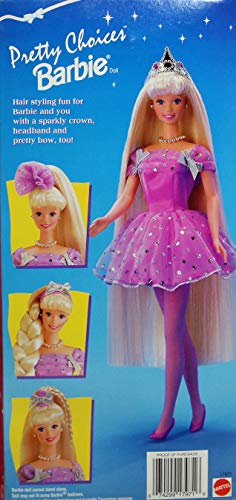 Pretty Choices Barbie Doll Pink Long Hair