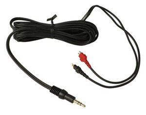 genuine sennheiser replacement cable for sennheiser hd600, hd580, hd565, hd545, hd535, hd525, hd265 headphones with 1/8" 3.5mm plug