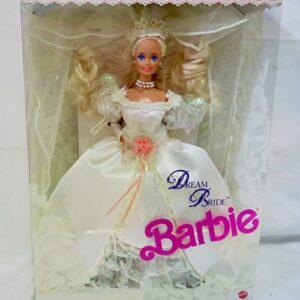 barbie - dream bride barbie doll - wedding romance in satin + lace! - 1991 mattel