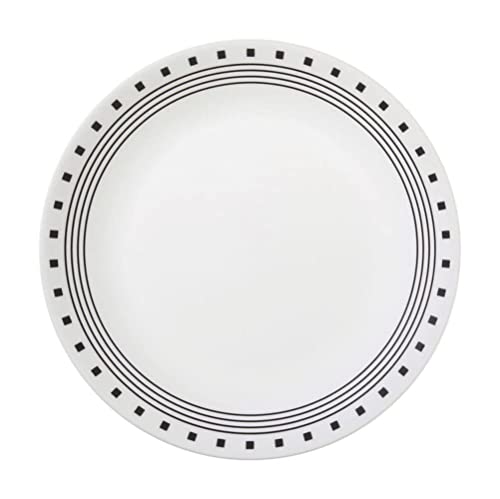 Corelle Livingware 10-1/4-Inch Dinner Plate, City Block