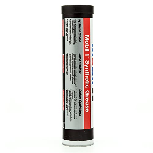 Mobil 1 Synthetic Grease, Auto, 12.5 oz.