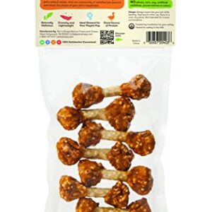 Pet 'n Shape Duck 'n Rice Dumbbells Dog Treats - 3 Ounce