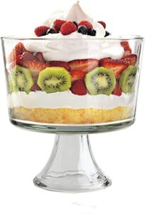 anchor hocking 77898 large trifle/fruit bowl, glass