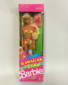 barbie hawaiian fun doll with hula skirt