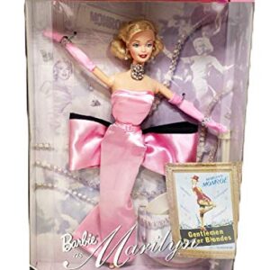 Barbie Doll as Marilyn Monroe in the Pink Dress from Gentlemen Prefer Blondes