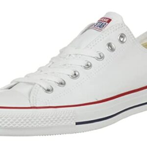 Converse Unisex Chuck Taylor All Star Low Top Optical White Sneakers - 12 B(M) US Women / 10 D(M) US Men