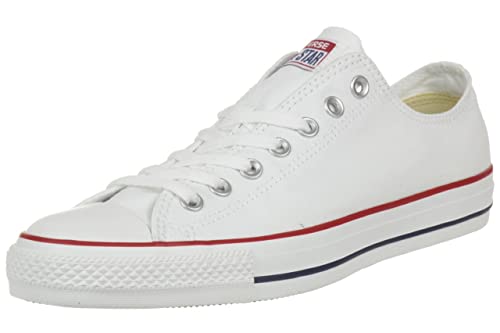 Converse Unisex Chuck Taylor All Star Low Top Optical White Sneakers - 12 B(M) US Women / 10 D(M) US Men