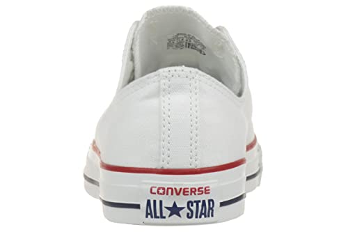 Converse Unisex Chuck Taylor All Star Low Top Optical White Sneakers - 12 B(M) US Women / 10 D(M) US Men