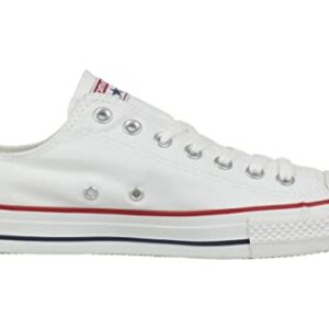 Converse Unisex Chuck Taylor All Star Low Top Optical White Sneakers - 12 B(M) US Women / 10 D(M) US Men