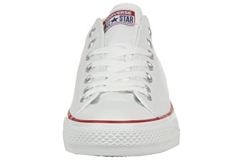 Converse Unisex Chuck Taylor All Star Low Top Optical White Sneakers - 12 B(M) US Women / 10 D(M) US Men