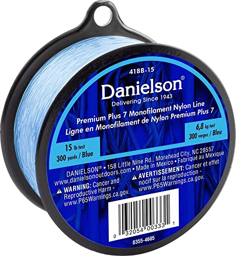 Danielson Plus 7 Mono 15 Lb Fishing Equipment