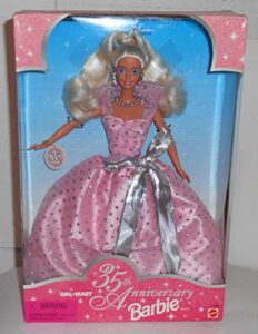 35th anniversary barbie doll 1997 walmart special edition