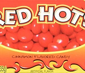 Original Red Hots cinnamon candy 0.9 oz each 24 count