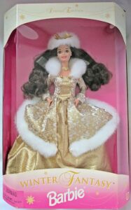 barbie 1995 sam's club winter fantasy doll special edt