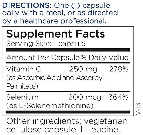 Metabolic Maintenance Selenium - 200 Micrograms, L-Selenomethionine with Better Absorption + Antioxidant Activity (90 Capsules)