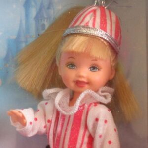 Barbie Kelly as Peppermint Girl Nutcracker 4" Doll