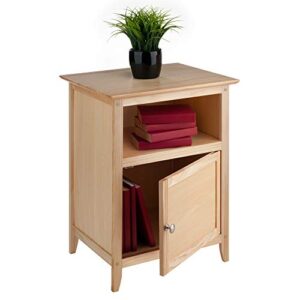 Winsome Wood Henry Accent Table, Natural, FURNITURE