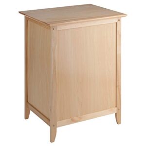 Winsome Wood Henry Accent Table, Natural, FURNITURE