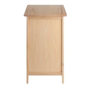 Winsome Wood Henry Accent Table, Natural, FURNITURE