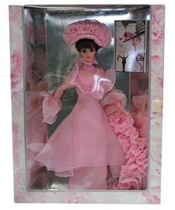barbie hollywood legends collection - eliza doolittle in my fair lady in pink organza gown