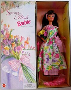 avon special edition spring petals barbie doll second in series