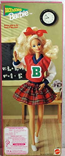 Mattel BACK TO SCHOOL BARBIE 1992