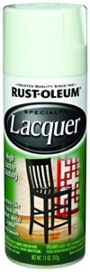 rust-oleum 1904830 lacquer spray, 11-ounce, gloss white