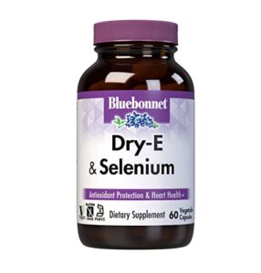 bluebonnet dry e-400 iu plus selenium vegetarian capsules, 60 count