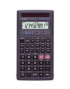 casio fx 260 solar ii scientific calculator, black
