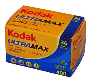 kodak ultramax 400 iso, 36 exp. 35mm film