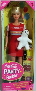 barbie 22964 1998 coca-cola party doll