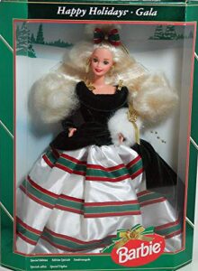 mattel happy holidays - gala barbie