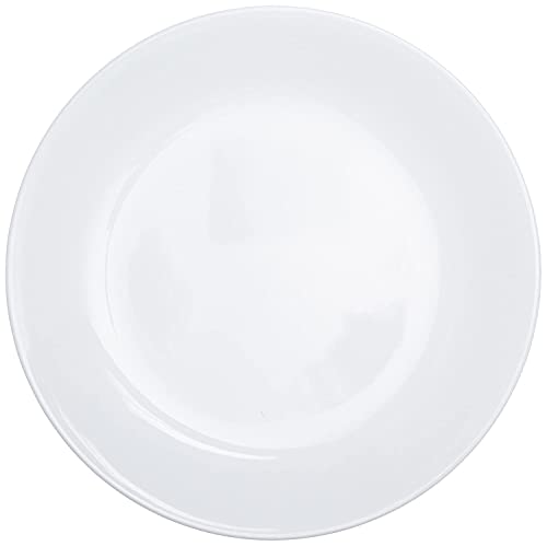 World Kitchen Pla Corelle Livingware Luncheon, Winter Frost White, Size: 8-1/2-Inch, Set of 6 Plates