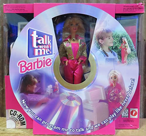 Barbie Talk with Me Doll W Cd ROM & More! (1997) [Toy]