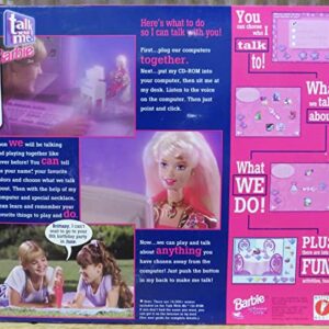 Barbie Talk with Me Doll W Cd ROM & More! (1997) [Toy]