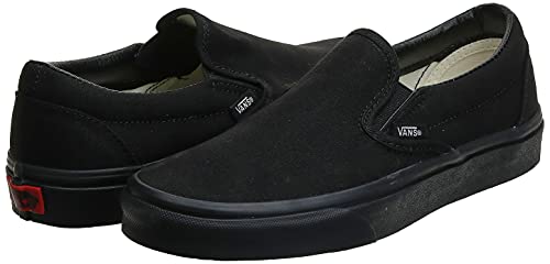 Vans Unisex Adults' Classic Slip On, Black And White Checker/White, 6 UK