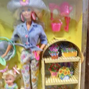 Gardening Fun BARBIE & KELLY Gift Set - Special Edition Set w 2 Dolls & Accessories (1996)