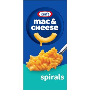 kraft spirals original macaroni & cheese dinner (5.5 oz box)