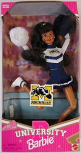 michigan university barbie cheerleader african-american